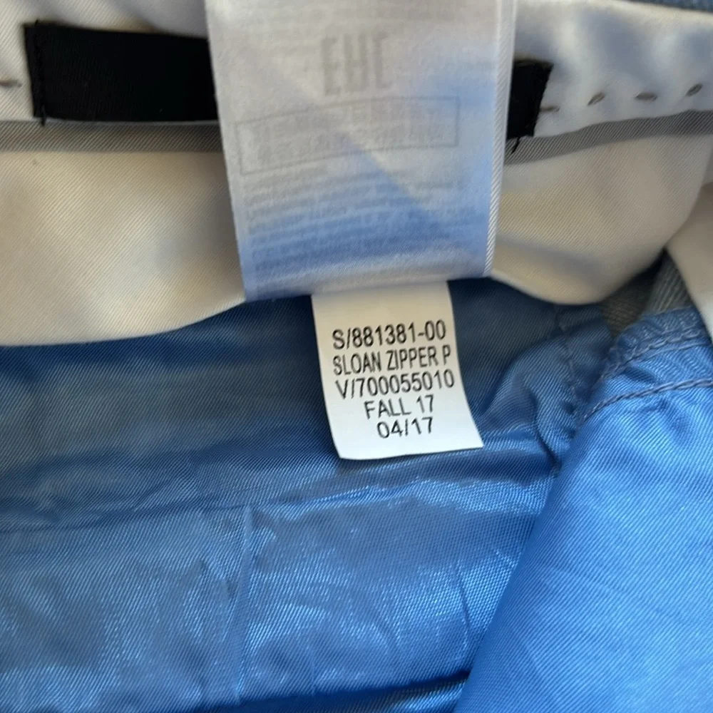 Banana Republic Women Sloan light blue pants Size 2 Petite - Picture 9 of 11